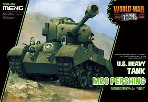 U.s. Heavy Tank M26 Pershing (cartoonmod - Meng-model