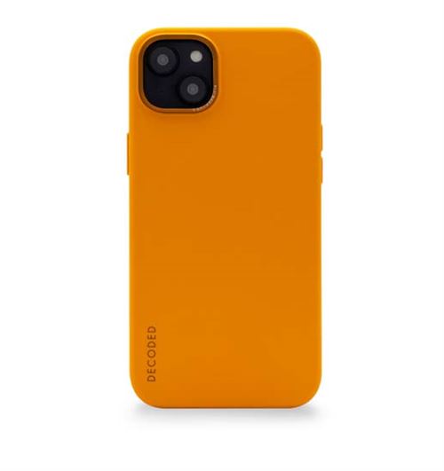 DECODED-Coque détachableAntiM cuir pour iPhone14 Max Peach