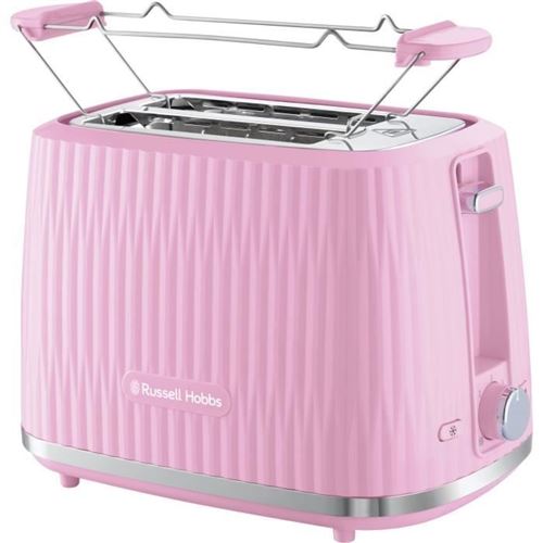 Grille-pain - EDEN - 800 W - 2 fentes - Rasberry
