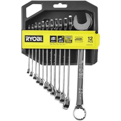 Ryobi Ensemble De Clés À Cliquet 12 Pièces - Image 4
