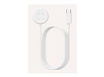 Google - Câble de charge magnétique - 4 broches magnétique pour 24 pin USB-C (M) - 1 m - neige - Europe