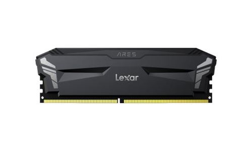 Lexar ARES - DDR4 - kit - 16 Go: 2 x 8 Go - DIMM 288 broches - 3600 MHz / PC4-28800 - CL18 - 1.35 V - noir mat