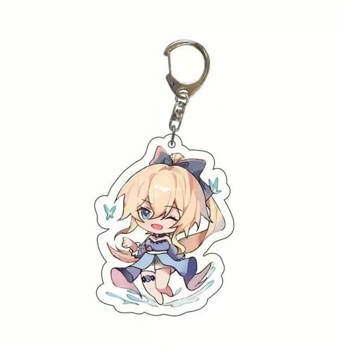 Porte-clés Acrylique Genshin Impact (7627) 5.5cm