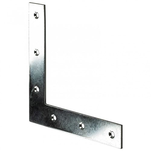 Hettich 1 Équerre D'assemblage Plate Acier Zingué, L.120 Mm - Image 3