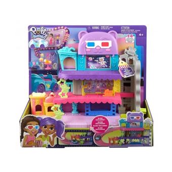 Polly Pocket Le Café Cupcake – Mini-univers Avec 2 Figurines, 13 Accessoires Et Dragonne – Portable, Dès 4 Ans