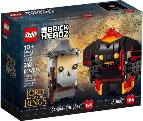 LEGO® BrickHeadz™ 40631 Gandalf le Gris et le Balrog Seigneur des Anneaux État correct - N/A reconditionné disponible sur Fnac