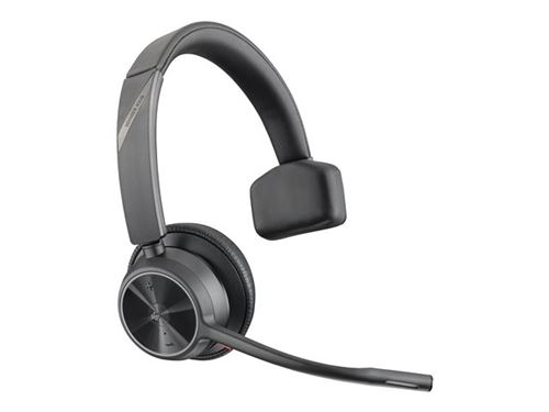 Poly Voyager 4310 - Voyager 4300 Uc Series - Micro-Casque - Sur-Oreille - Bluetooth - Sans Fil, Filaire - Noir - Certifié Zoom