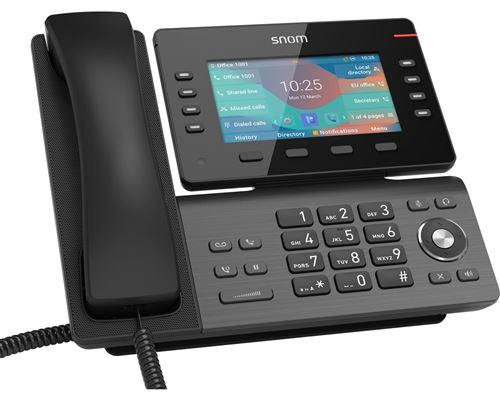 Téléphone IP Snom D862 LCD noir