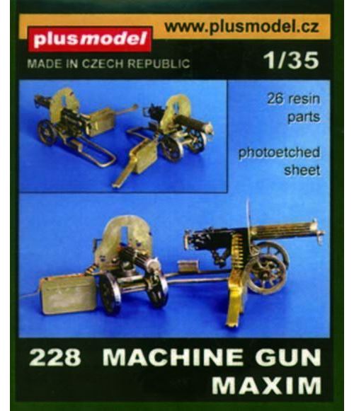Maschinengewehr Maxim - 1:35e - Plus Model