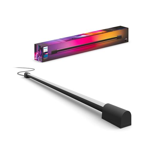 Tube Lumineux Compact Dégradé Play Philips Hue Cmp Noir