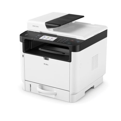 Imprimante Multifonction Ricoh M 320FB MFP CE18742 Recto Verso Automatique A4 600 x 600DPI Laser USB Blanc