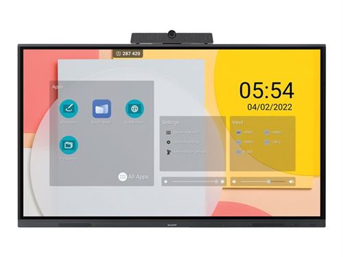 Nec Display Solutions Clair Sharp Pn-L862b - Classe De Diagonale 86" L2b Series Écran Lcd Rétro-Éclairé Par Led - Interactive - Avec Écran Tactile (Multi-Touches) - Android - 4K - Image 3