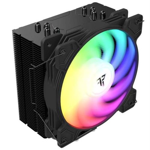 Ventilateur CPU Tempest Cooler 4Pipes RGB 120mm Noir