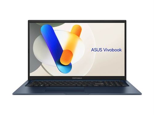 Asus Vivobook 17 X1704Va-Au913W - Conception De Charnière À 180 Degrés - Intel Core 7 - 150U / Jusqu'À 5.4 Ghz - Win 11 Home - Intel Graphics - 16Go Ram - 1To SSD Nvme - 17.3" 1920 X 1080 (Full Hd) - Wi-Fi 6, Bluetooth - Bleu Calme - Clavier : Azert