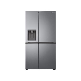 LG - Réfrigérateur Réfrigérateur américain 3, GSLV50DSXE, Gris, L:91.3cm, H:179cm, P:73.5cm, Classe énergétique : E - 1