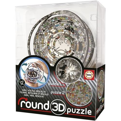 Puzzle 3D Rond Charles Fazzino - 19707