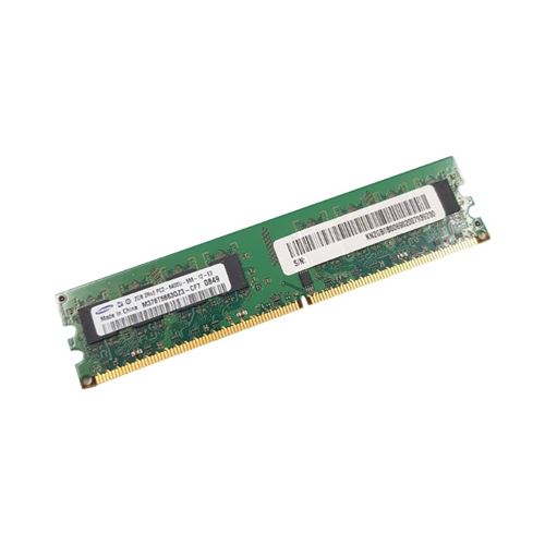 Barrette Mémoire 2Go Ram Ddr2 Samsung M378T5663Qz3-Cf7 Dimm Pc2-6400U