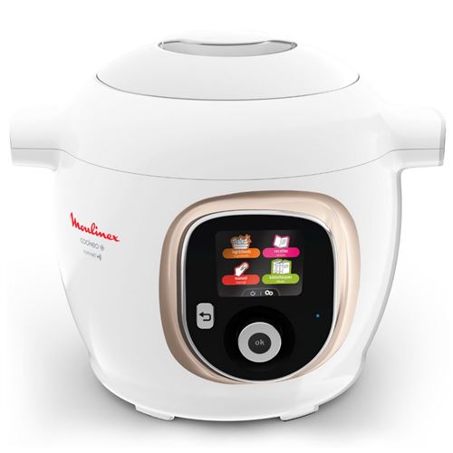 Couvercle blanc cuiseur programmable Moulinex Cookeo, Cookeo USB,  Bluetooth