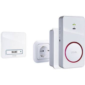 m-e modern-electronics 41152 Carillon sans fil Set complet éclairée - 1