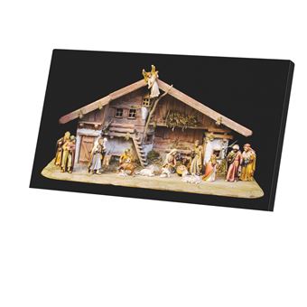 Fabulous Tableau décoratif en toile Creche Naissance de Jesus Noel Rois Fabulous Tableau décoratif en toile Creche Naissance de Jesus Noel Rois