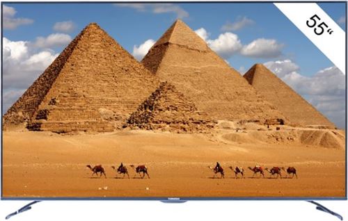 Tornado 55UA3400X – TV LED 55 (140 cm) 4K Ultra HD – Smart TV Google TV – Noir