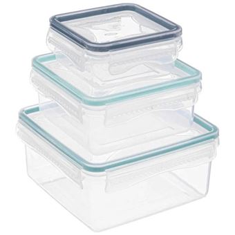 Boite avec clip 60 litres 2 pcs Acheter - Récipients en plastique