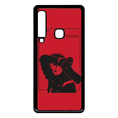 Coque My-Kase pour Galaxy A9 (2018) - vash the stampede trigun minimalist - Plastique Noir