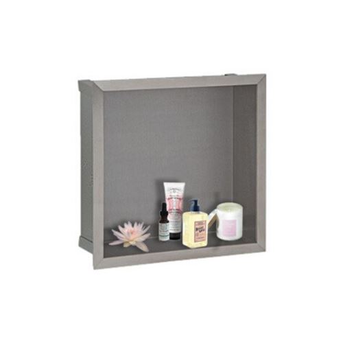 Niche murale inox à encastrer - 60 x 30 x 15 cm