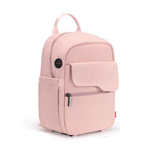 Sac à appareil photo Cwatcun, en toile, léger, modèle D93, taille grande, couleur rose, dimensions 30×14×21 cm