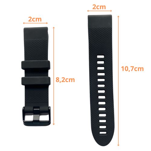 Acheter Bracelet en Silicone de 20mm pour Garmin Forerunner 55 158
