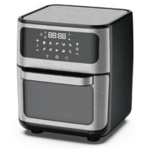 Non Communiqué Gris Silver Friteuse. 12 L Dhuile. 3 Kg De Frites. Cuve Amovible