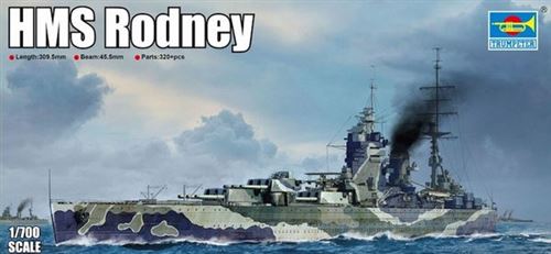 Trumpeter Maquette Bateau : Hms Rodney - Image 3