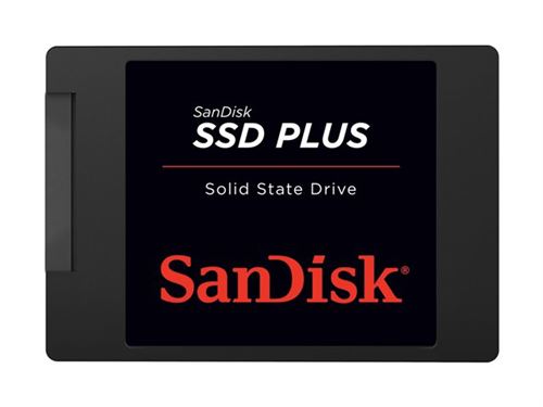 SanDisk SSD PLUS - SSD - 1 TB - intern - 2.5 - SATA 6Gb/s