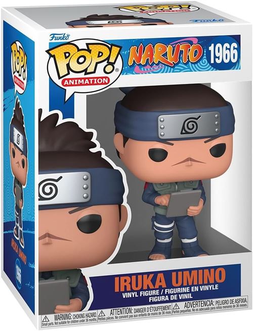 Funko Unisex Multicolore Figurine Naruto Uzumaki-Iruka Umino - Image 4