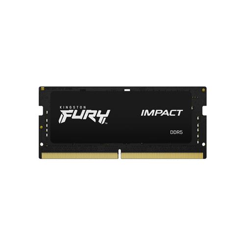 Kingston Technology FURY 32 GB 6400 MT/s DDR5 CL38 SODIMM (Kit da 2) Impact XMP