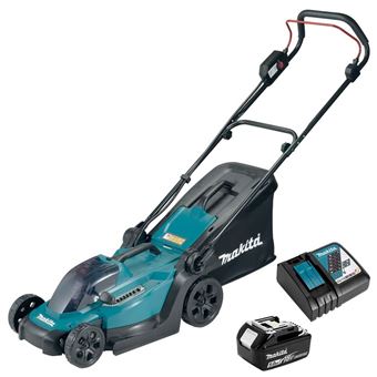 Tondeuse LXT 18V Li-Ion 33cm + batterie 5Ah + chargeur - MAKITA - DLM330RT - 1