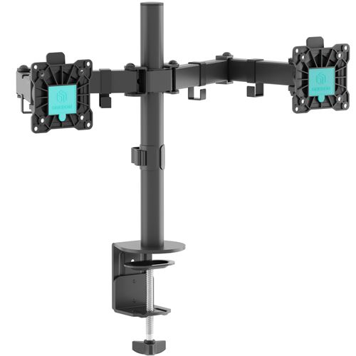Onkron - Support Écran PC Double - 13 à 32 Pouces - VESA 100x100 - Noir - Image 3