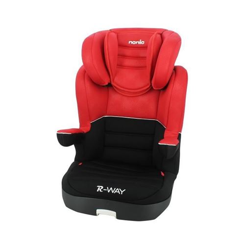 Nania Siege auto rehausseur RWAY groupe 2/3 15-36kg - Rouge luxe