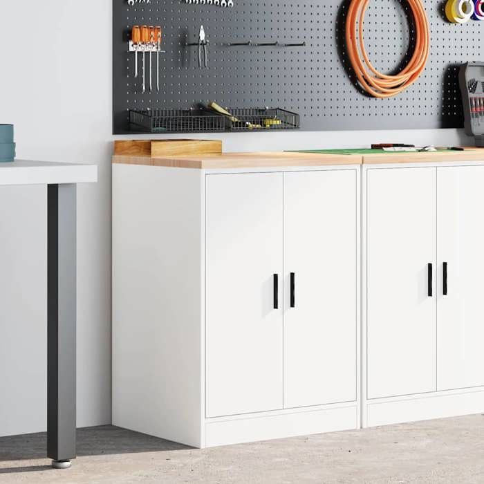 Armoire de rangement Blanc 40x45x103,5 cm Bois d'ingénierie