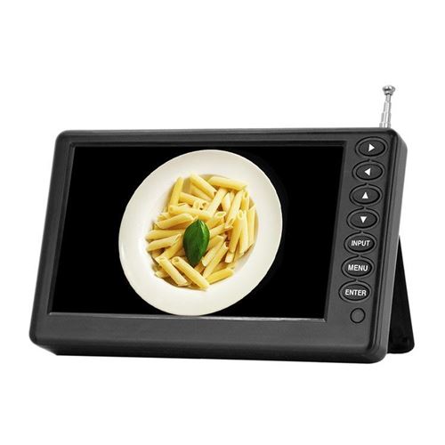 Autoradio Ultra-Mince 5 Pouces LCD Portable Avec Batterie 1500mAh Et Haut-Parleurs Stéréo YONIS
