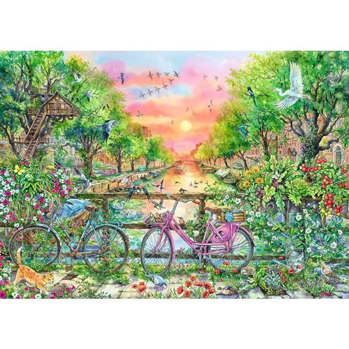 Non Communiqué Puzzle 1000 Pièces - Edition 50 Ans : Vélos À Amsterdam