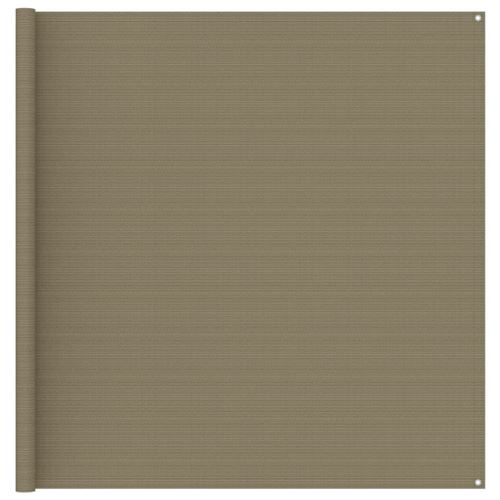 vidaXL Tapis de tente 200x300 cm Taupe