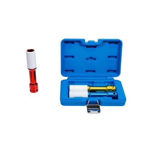 Non Communiqué Coffret De Douilles À Choc Extra Longues Avec Protection Bgs Technic - 12,5 Mm - 3 Pcs - 7100