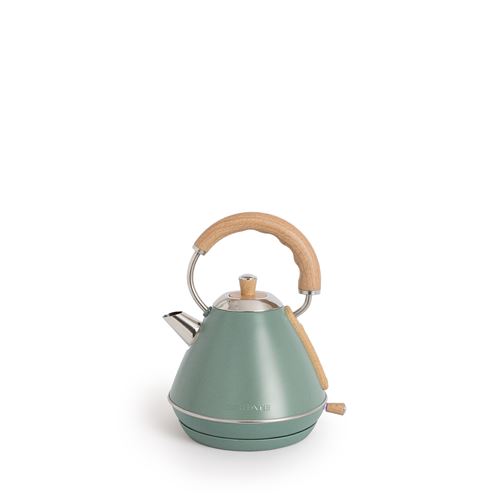 Non Communiqué Vert Kettle Retro - Bouilloire Électrique - Sauge