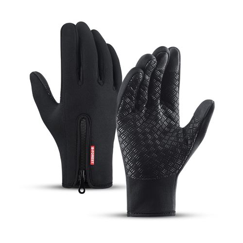 Gants hiver ski chaud plus peluche pour protéger du froid et de l’eau L