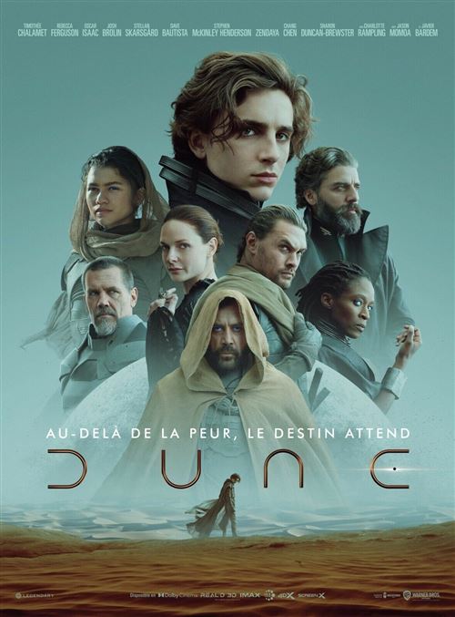 Affiche de Cinéma Originale - Dune - 2021 - Jason Momoa - 40x60cm