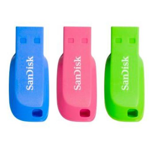Pendrive SanDisk SDCZ50C-032G-B46T USB 2.0 32 GB (3 uds)