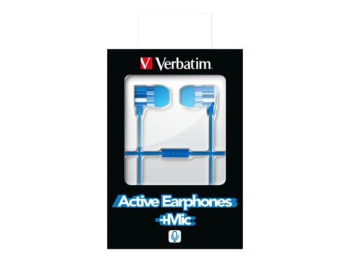 Verbatim Active Earphones With Microphone - Écouteurs Avec Micro