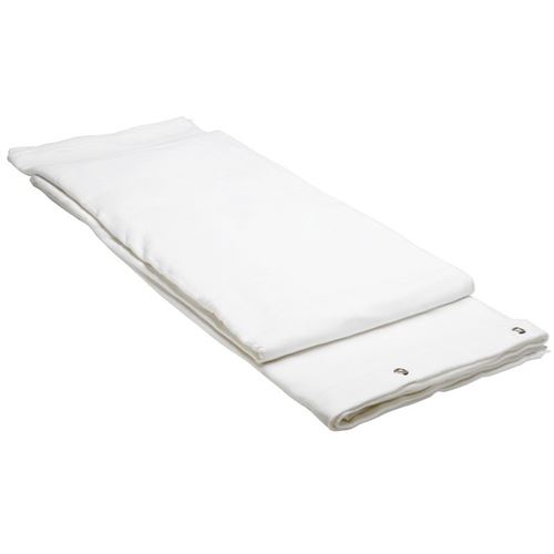 Adam Hall 0152X64WH molleton de scène blanc 6 x 4 mètres