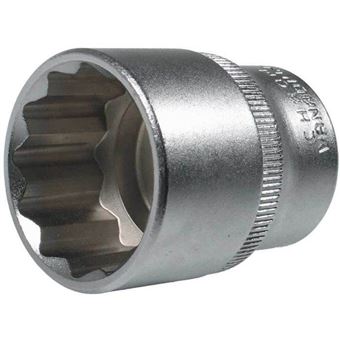 Douille 12 Pans 46 Mm - Carré 3/4 Pour Poids Lourds - Chrome Vanadium Haute Qualité - 7
